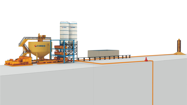 金属矿山全尾砂胶结充填系统